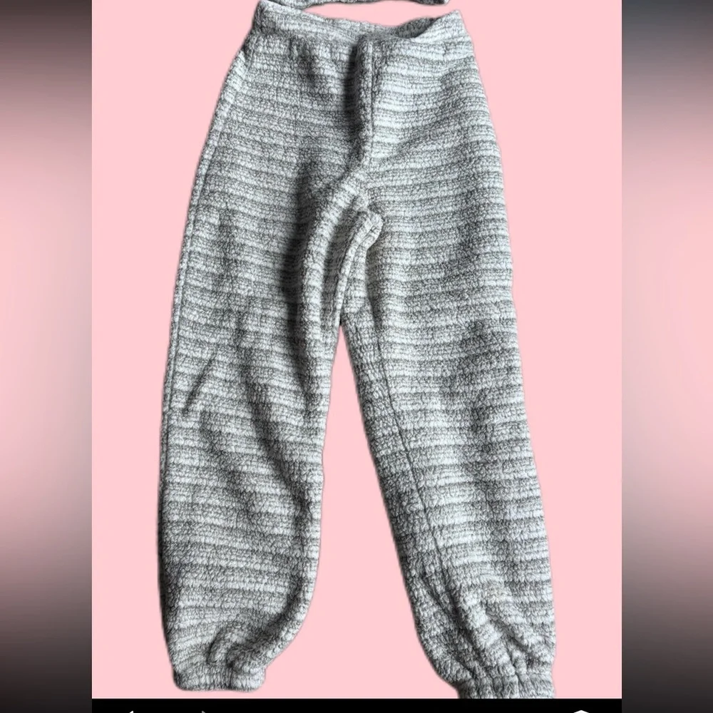 SHEIN Teddy Striped Lounge Set - Small - Picture 4 of 4
